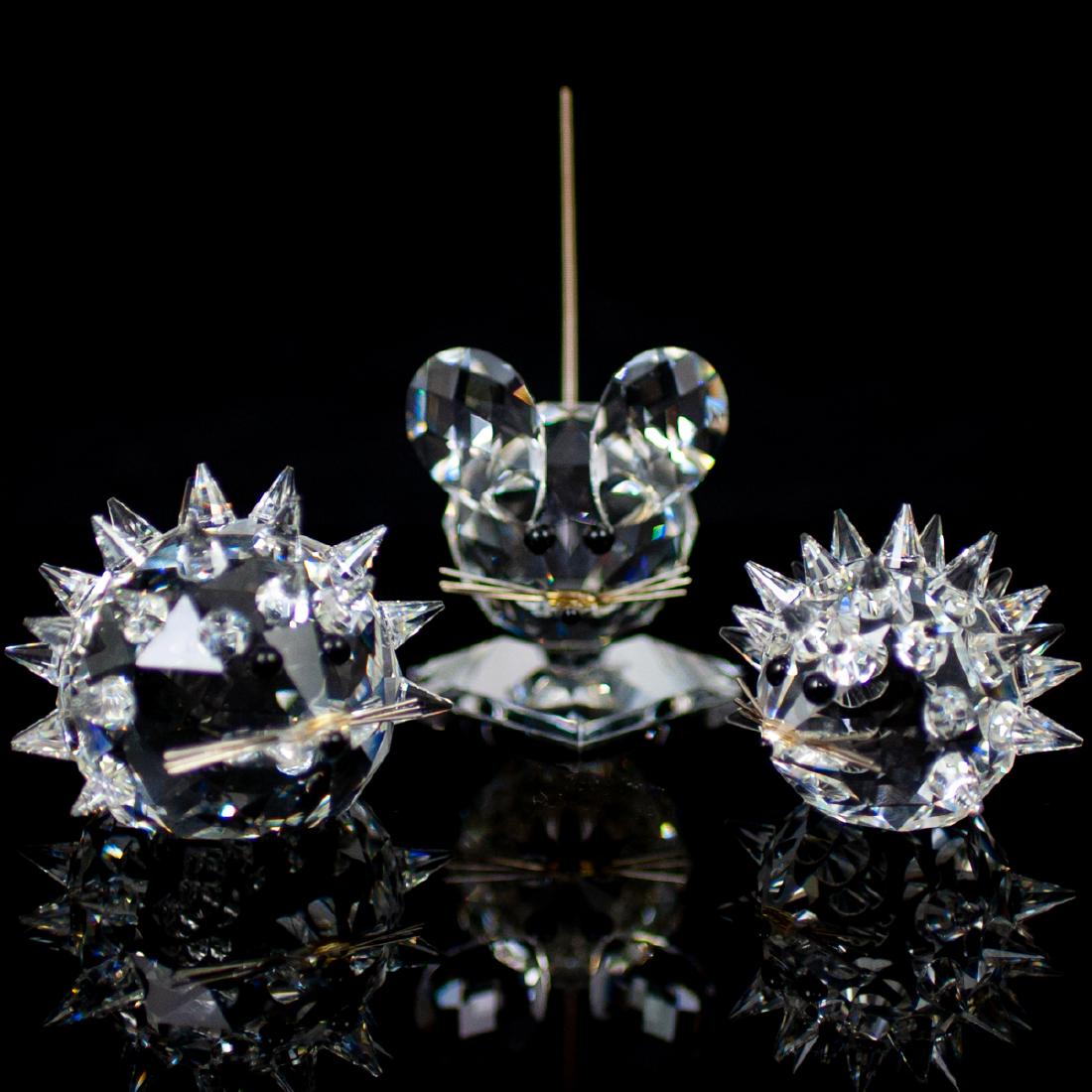 3 Swarovski figures (1 of 5)