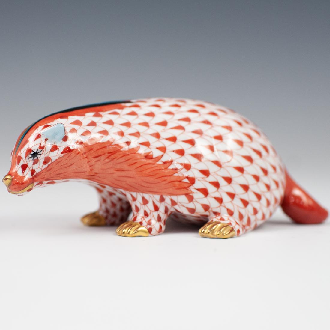 Herend Porcelain Badger (1 of 4)