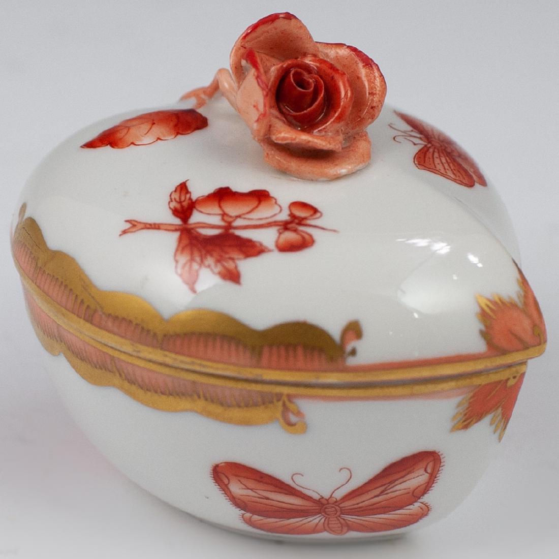 Herend "Fortuna" Porcelain Trinket Box (1 of 4)