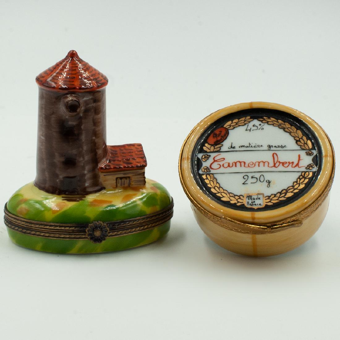 (2 Pc) Limoges Porcelain Boxes (1 of 4)