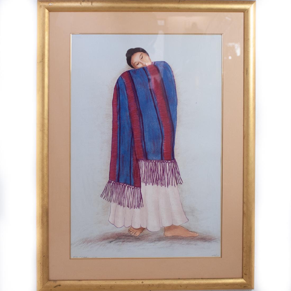 R.C Gorman (American. 1931-2005) Lithograph (1 of 4)