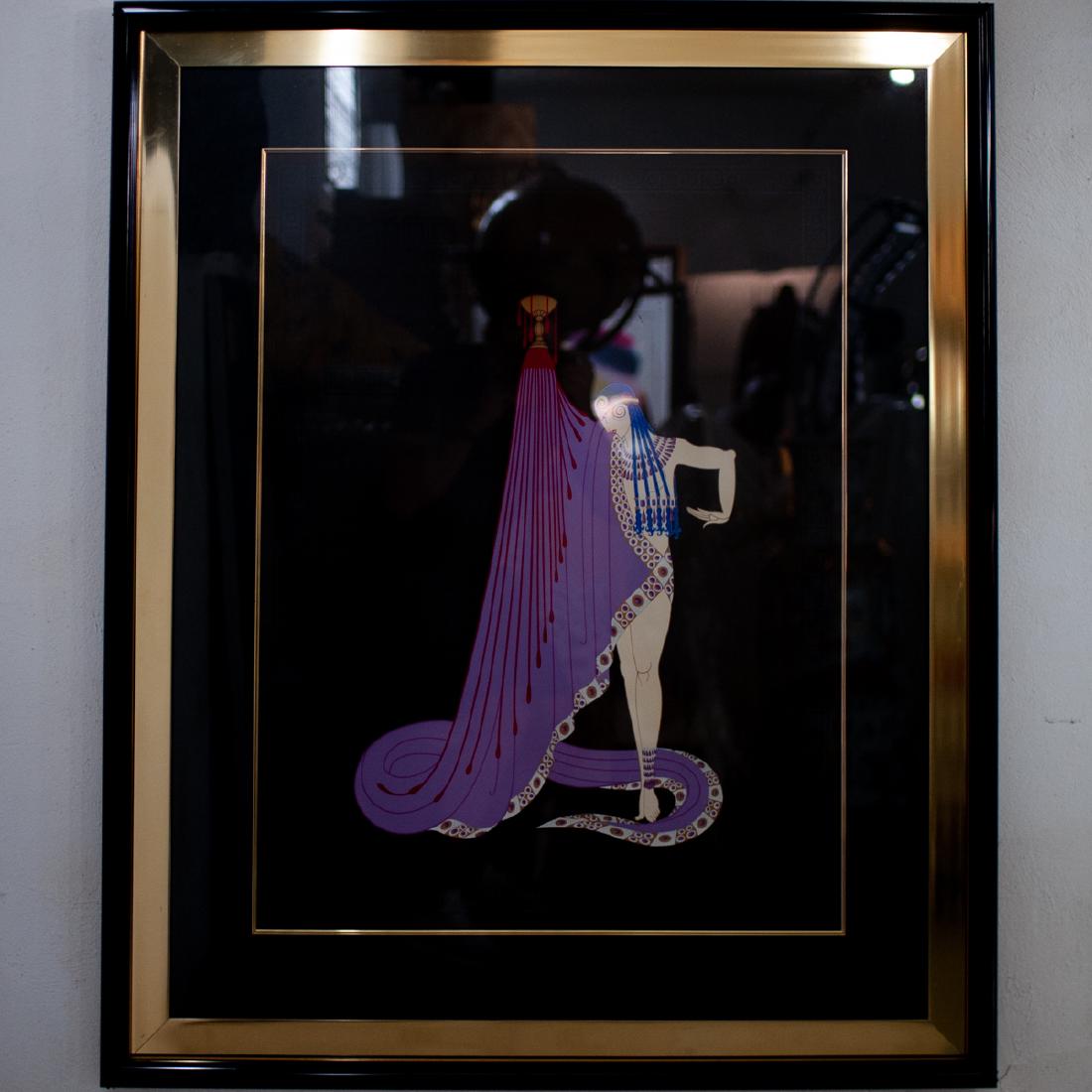 Erte (French 1892-1990) "Slave Of Salome" Lithograph (1 of 4)