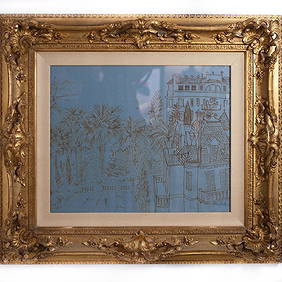 Attributed To Jean Dufy Watercolor Painting (1 of 4)