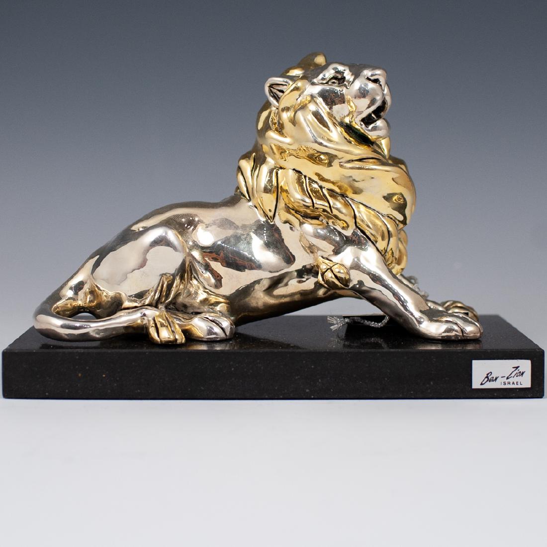 Ben Zion Sterling "Lion" Sculpture (1 of 5)