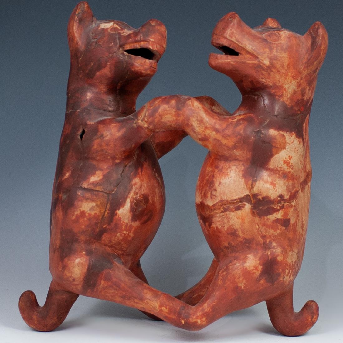 Pre-Columbian Double Pig Effigy (1 of 5)