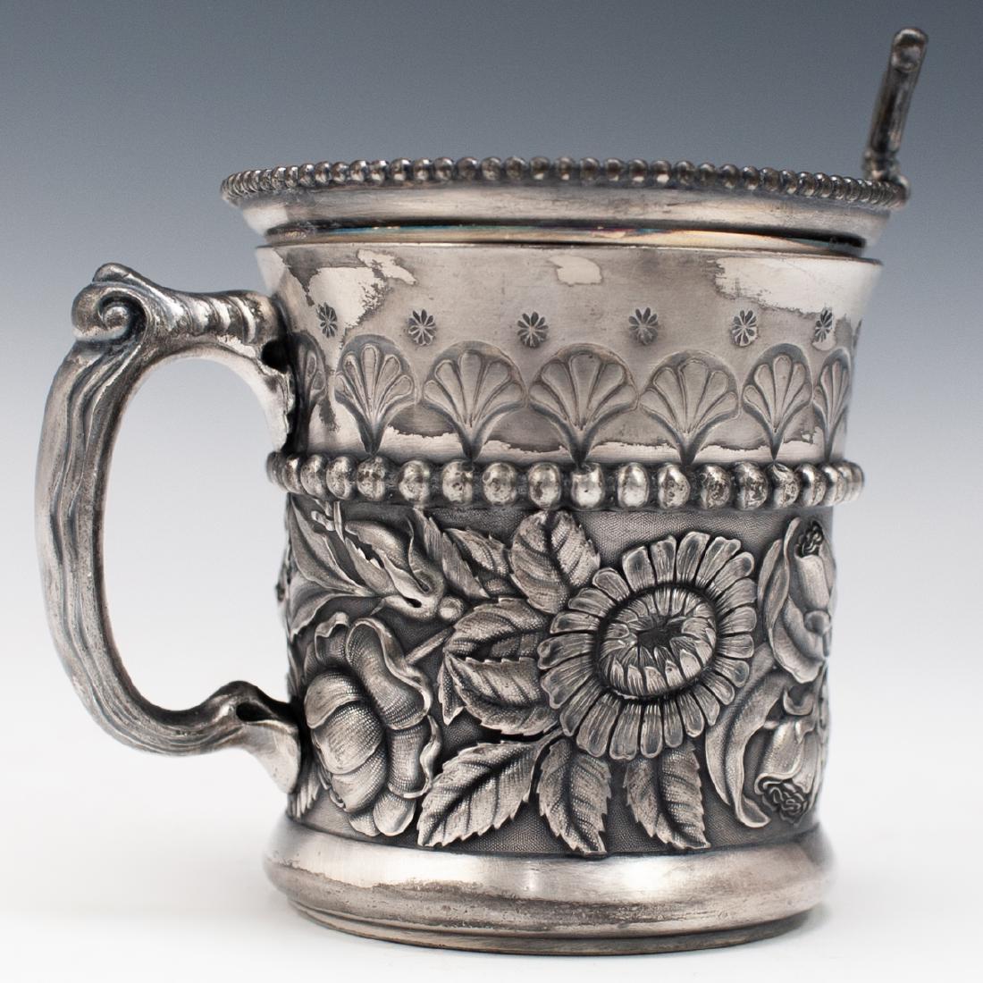 Derby Co. Silver Shaving Mug (1 of 5)