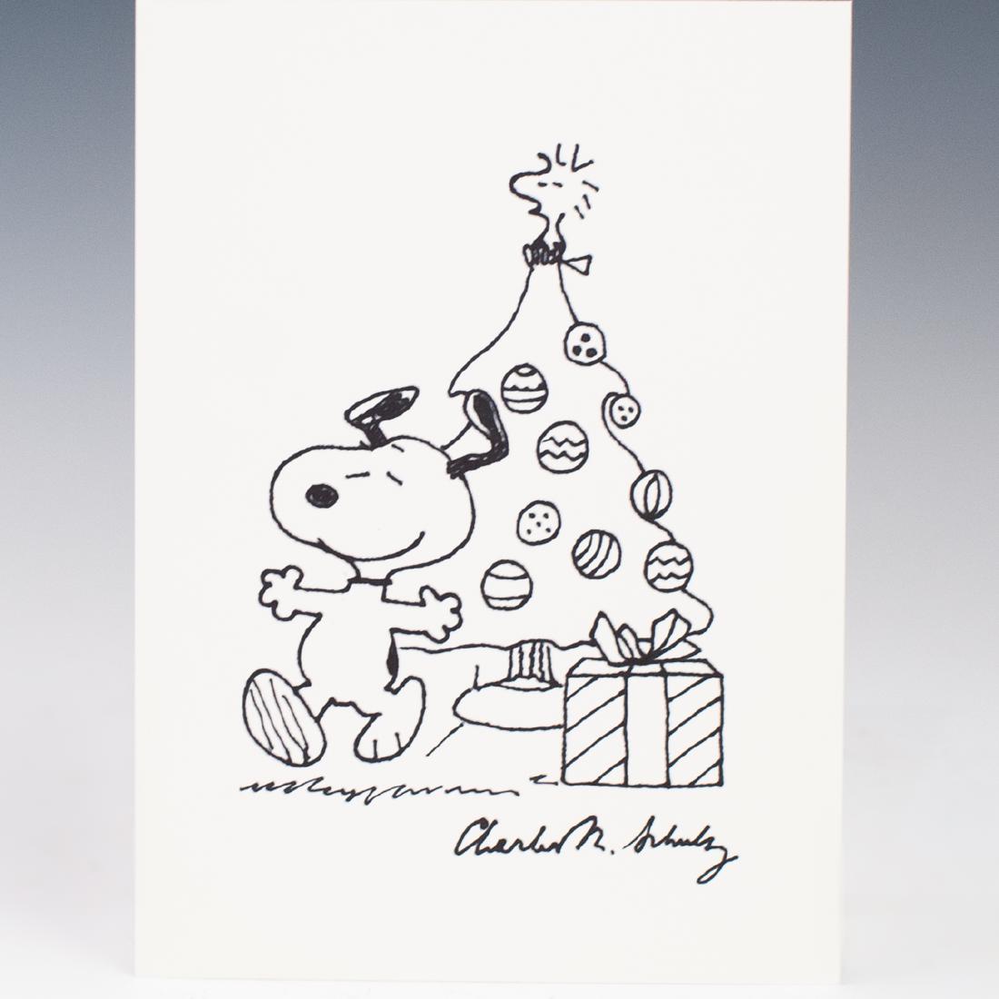 Charles M Shulz Drawing (American, 1922-2000) (1 of 2)