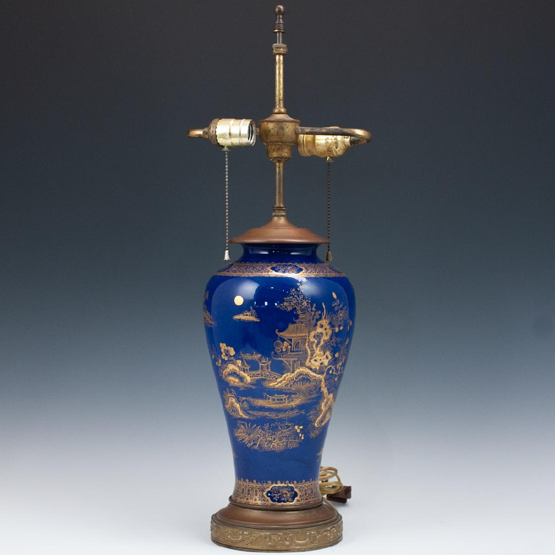 Chinese Porcelain Kangxi Lamp (1 of 5)