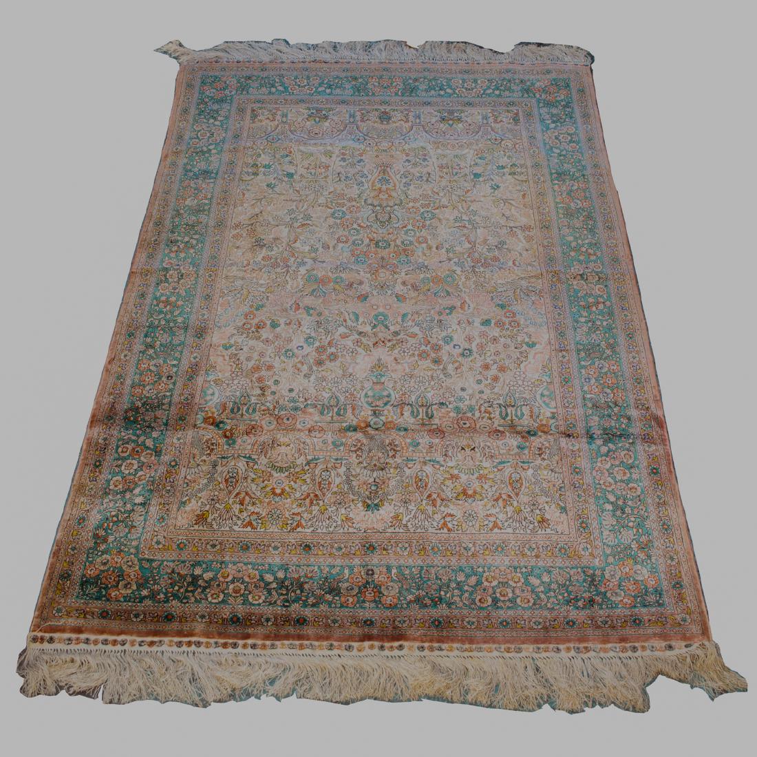 Oriental Silk Rug (1 of 3)