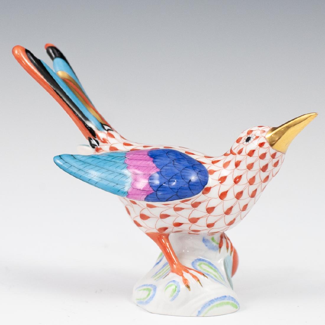 Herend Porcelain Fishnet Bird (1 of 3)