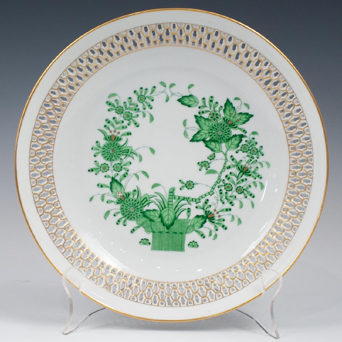 Herend Porcelain "Indian Basket" Bowl (1 of 5)