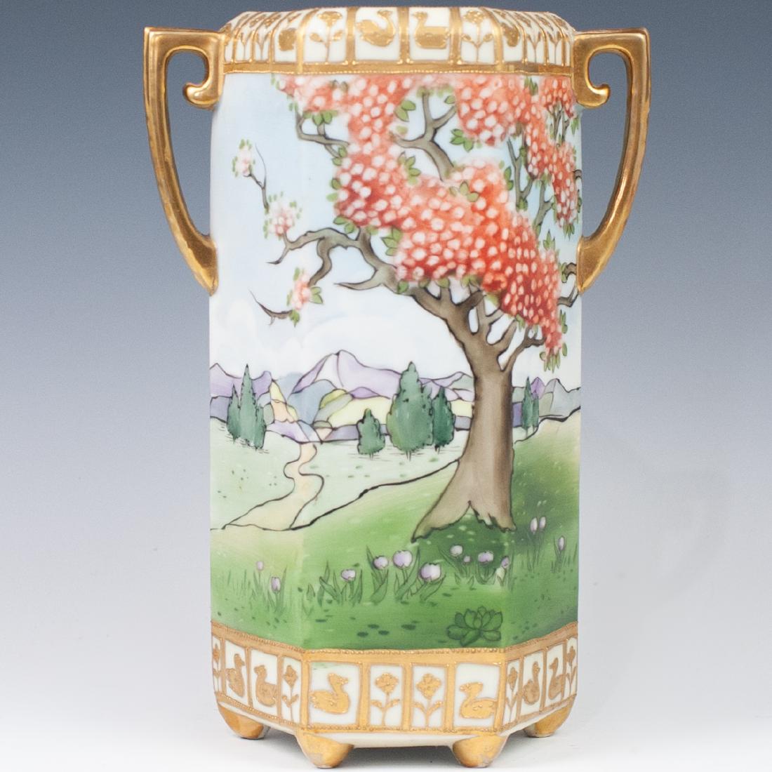 Hand Painted Nippon Porcelain Vase (1 of 7)