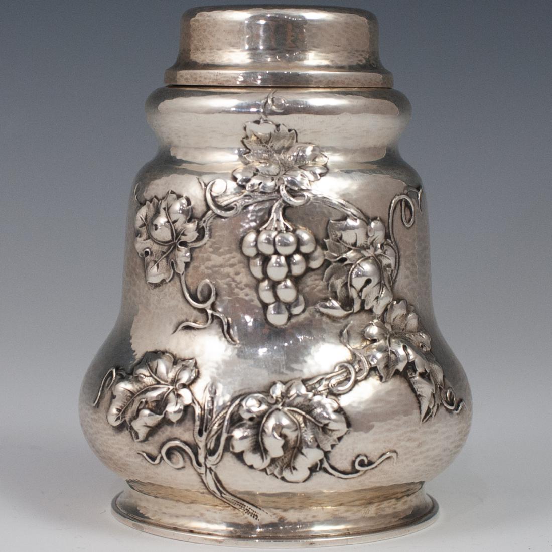 Sterling Silver Tea Caddy (1 of 4)