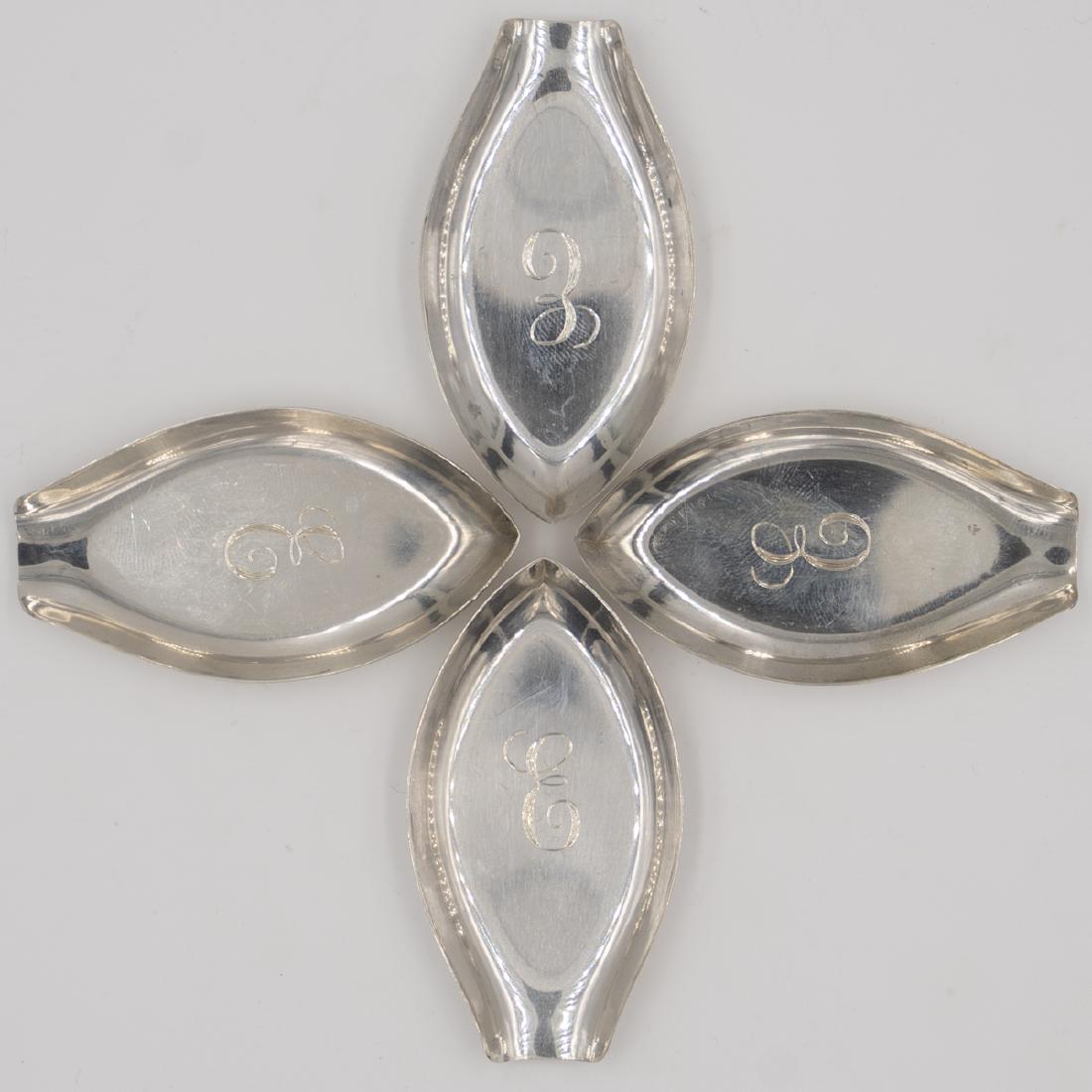 (4 Pc) Sterling Spoon Rests (1 of 4)