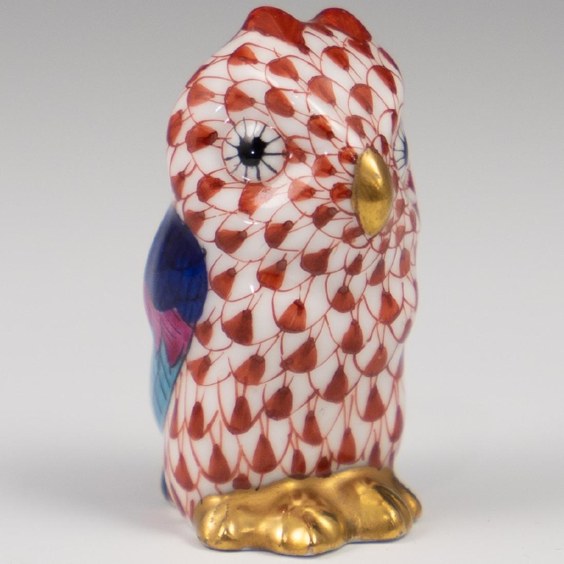 Herend Porcelain "Baby Owl" Figurine (1 of 3)