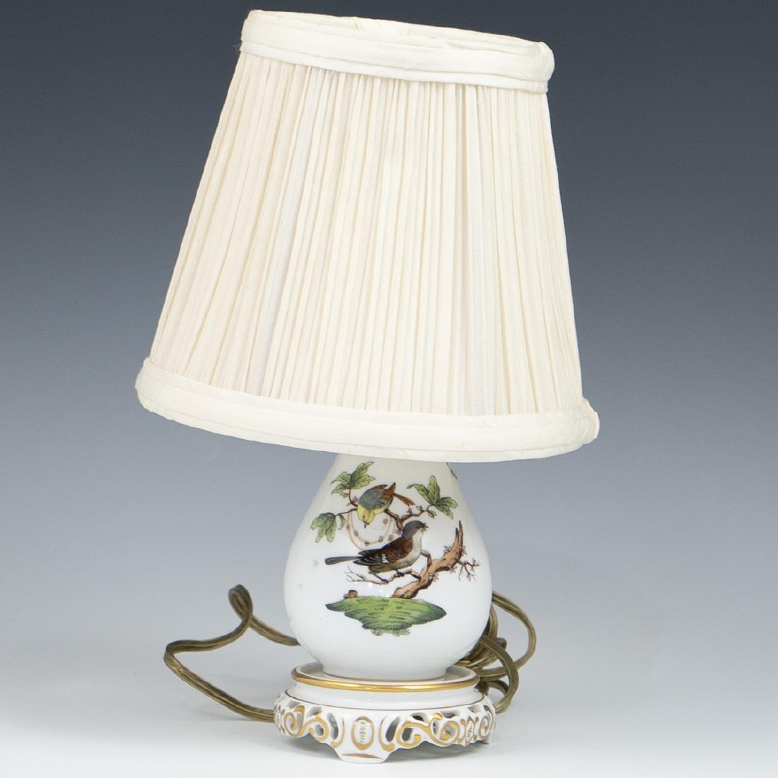 Herend Porcelain 'Rothschild" Lamp (1 of 4)