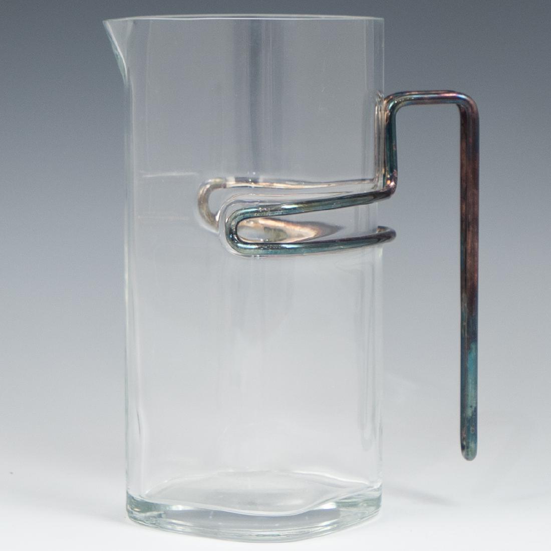 Glass & Silver Pitcher (1 of 2)