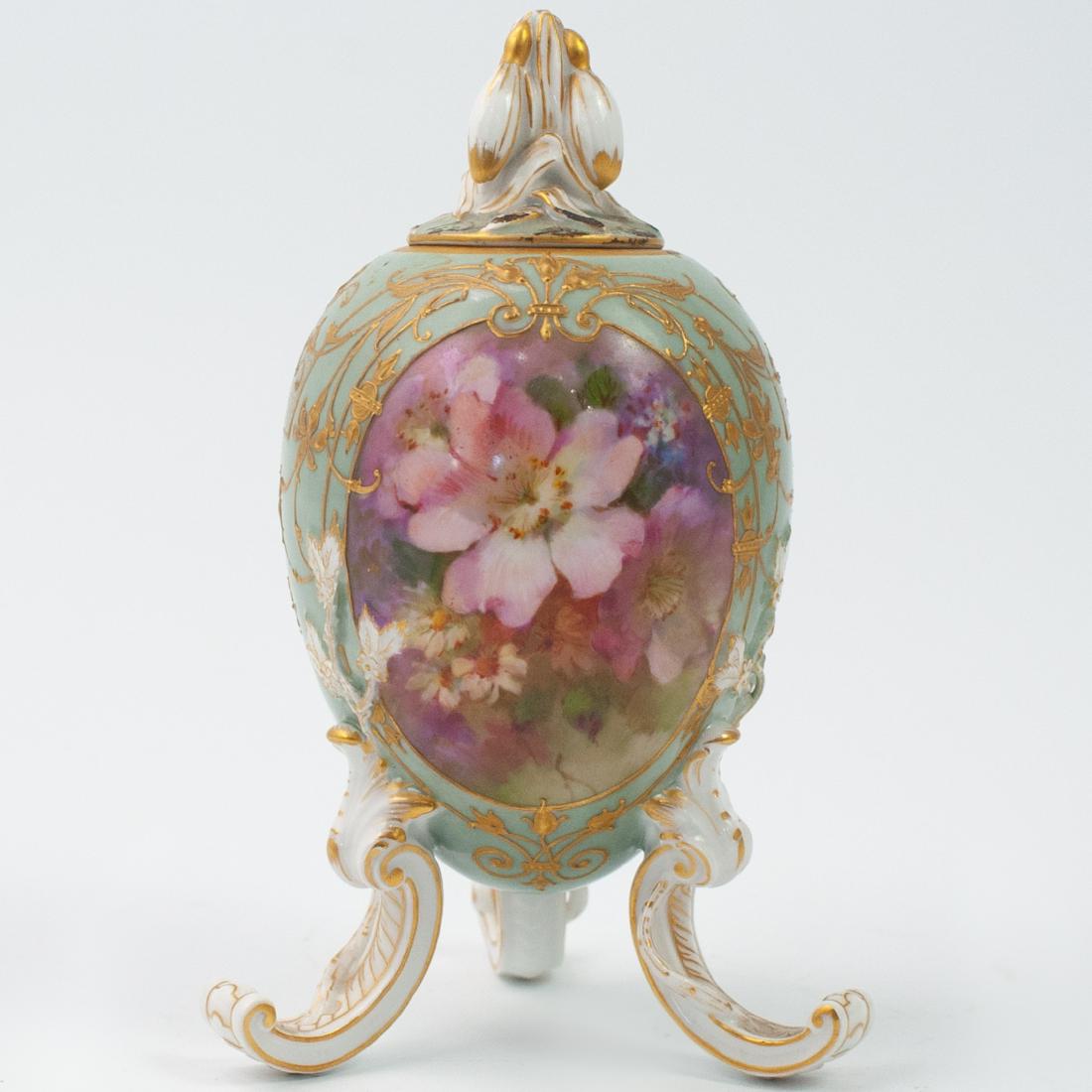 KPM Porcelain Footed Urn (1 of 4)