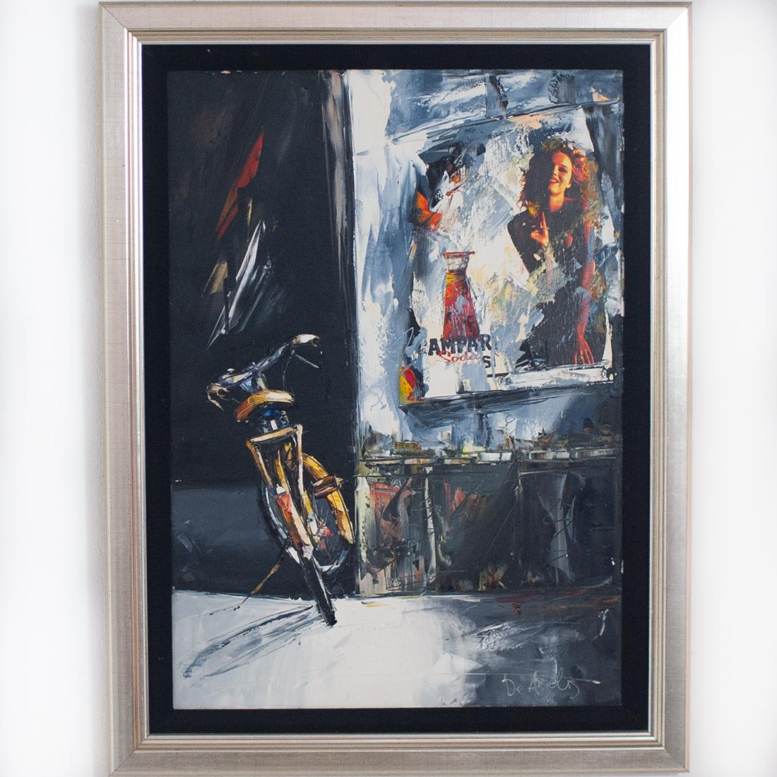 Contemporary Oil On Cavas Signed. (1 of 4)