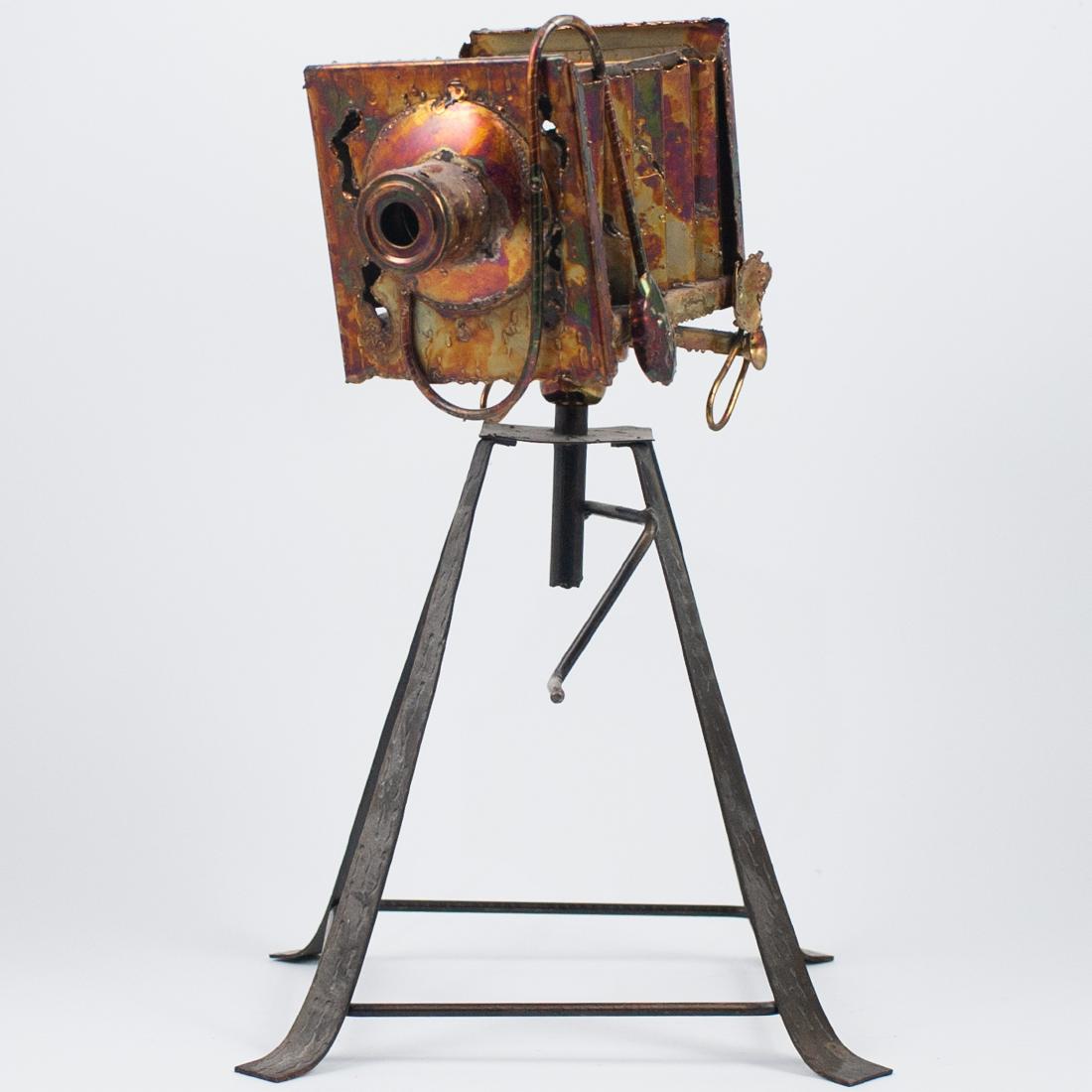 Metal Camera Decorative Sculpture (1 of 4)