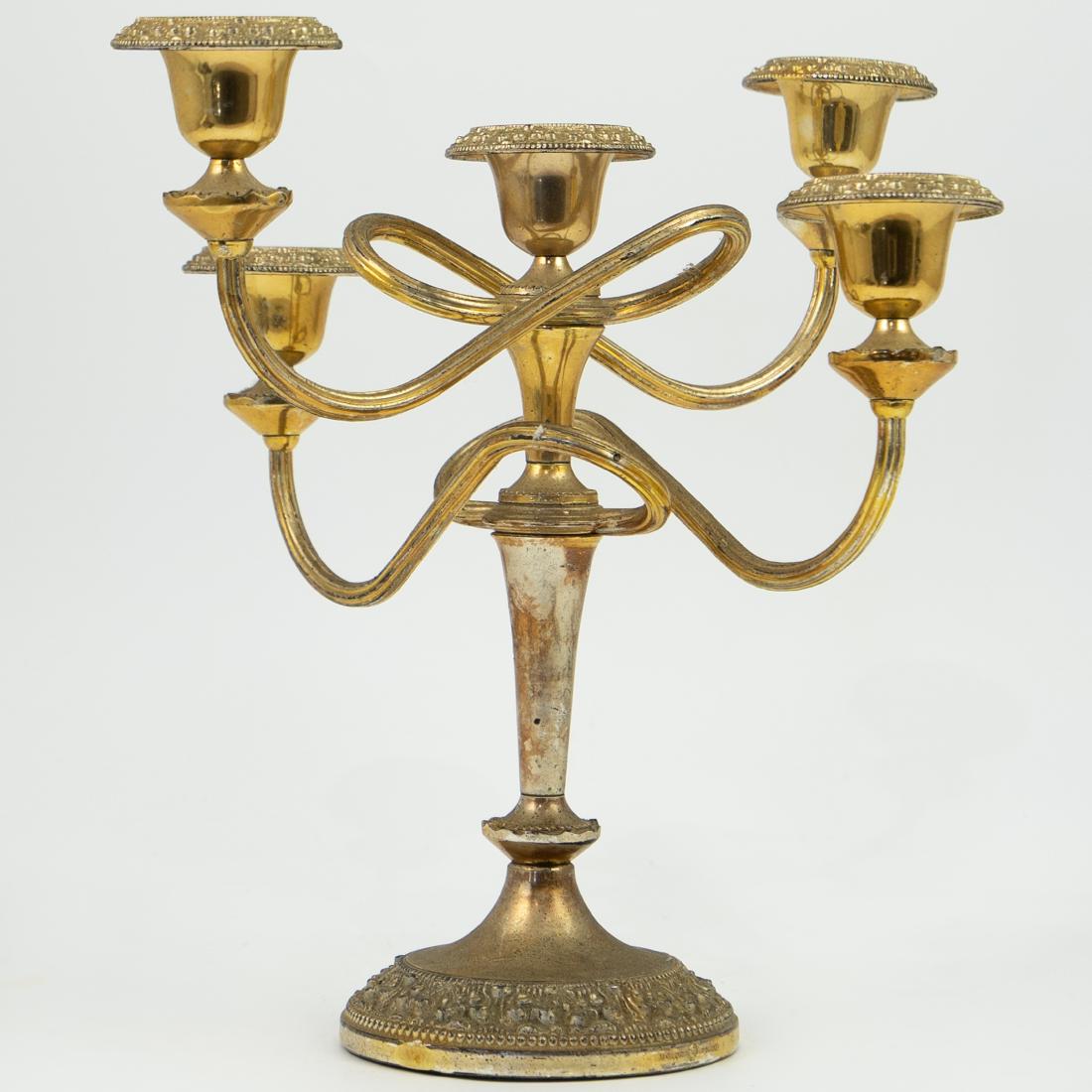 English Silver Plated Candelabra (1 of 4)