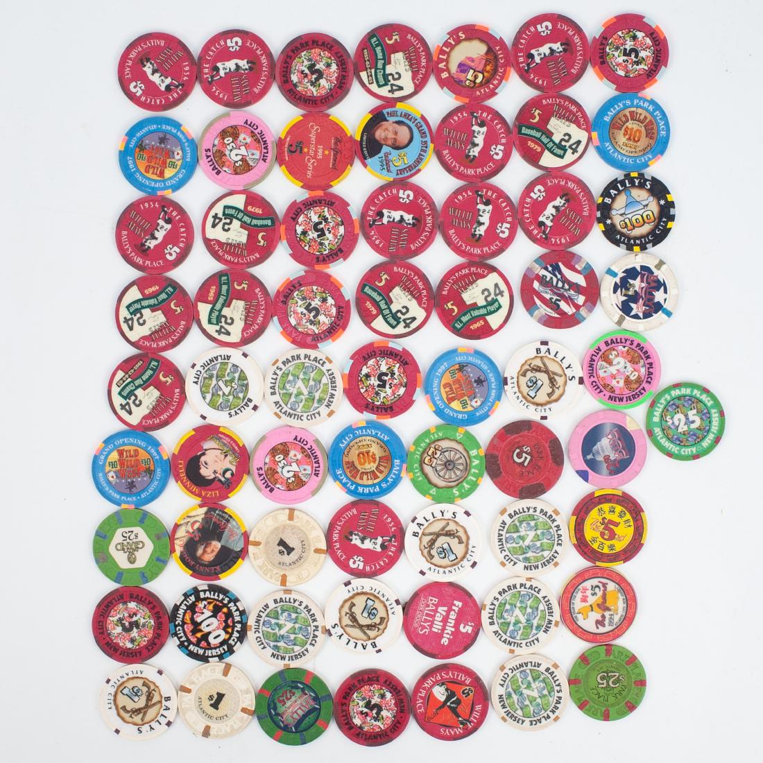 Bally's Casino Chips (1 of 5)