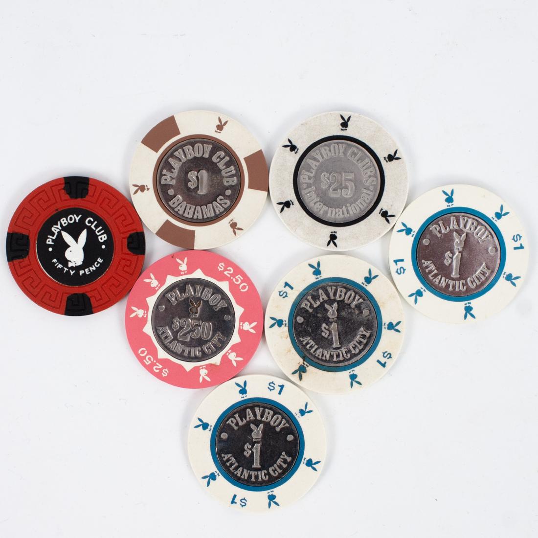 Mixed Lot of Playboy Casino Chips (1 of 1)