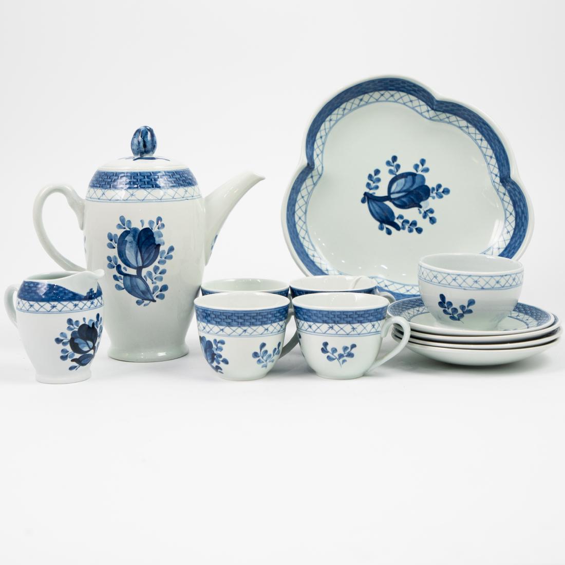 Nils Thorsson Blue & White Porcelain Set (1 of 3)