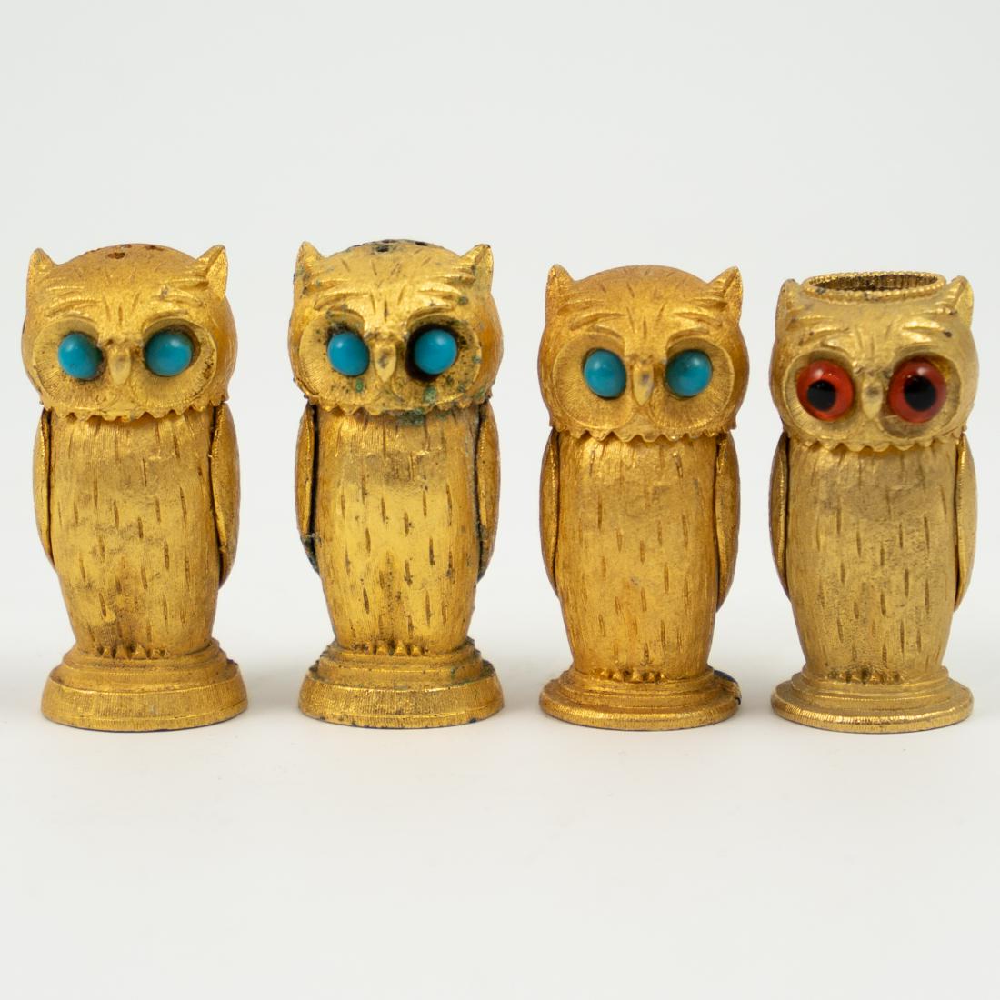 Florenza Italian Gilded Metal Table Set (1 of 4)