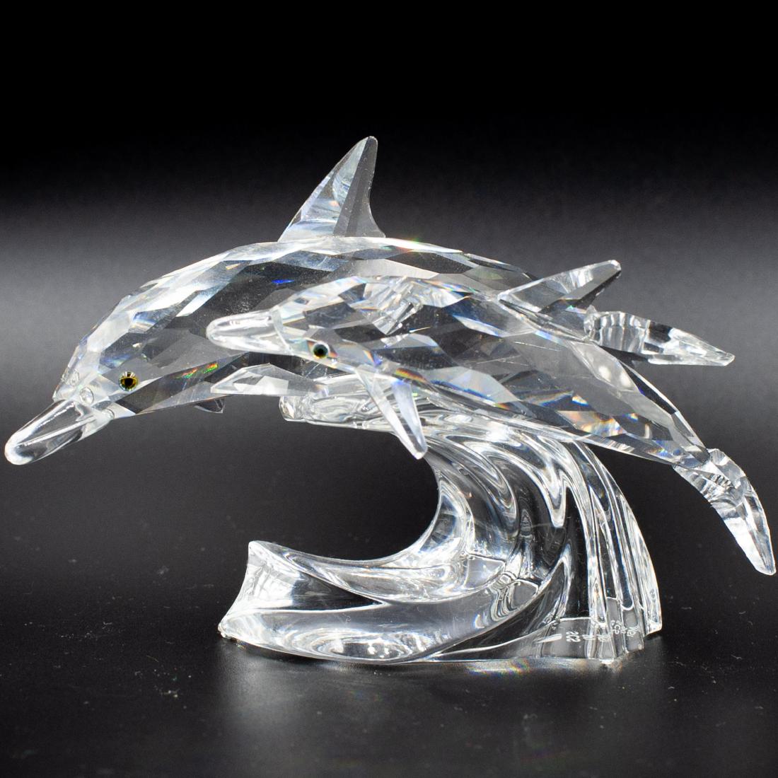 Swarovski Crystal Dolphin Figurine (1 of 4)