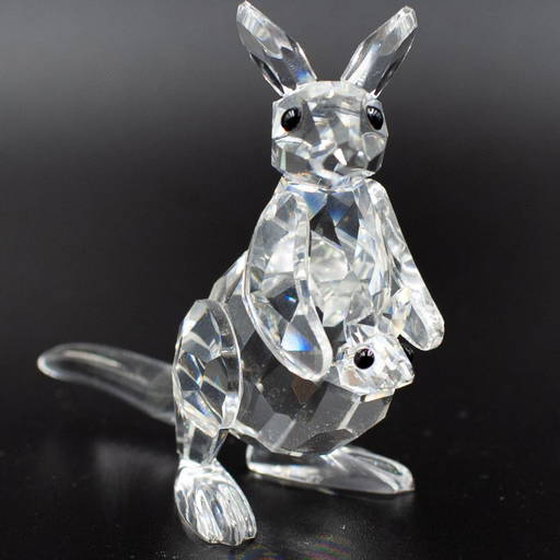 Swarovski Crystal Kangaroo Figurine