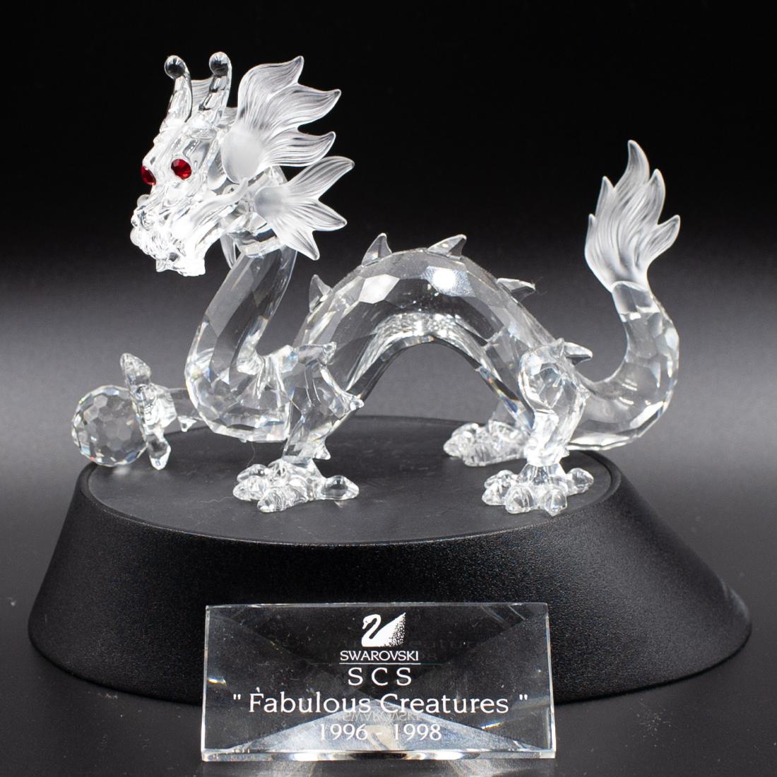 Swarovski Crystal Dragon Figurine (1 of 4)