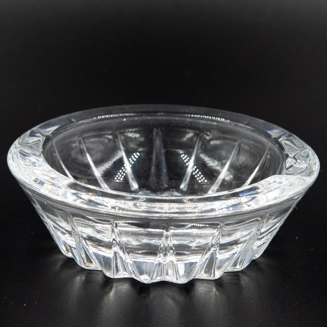 Val St. Lambert Crystal Ashtray (1 of 2)
