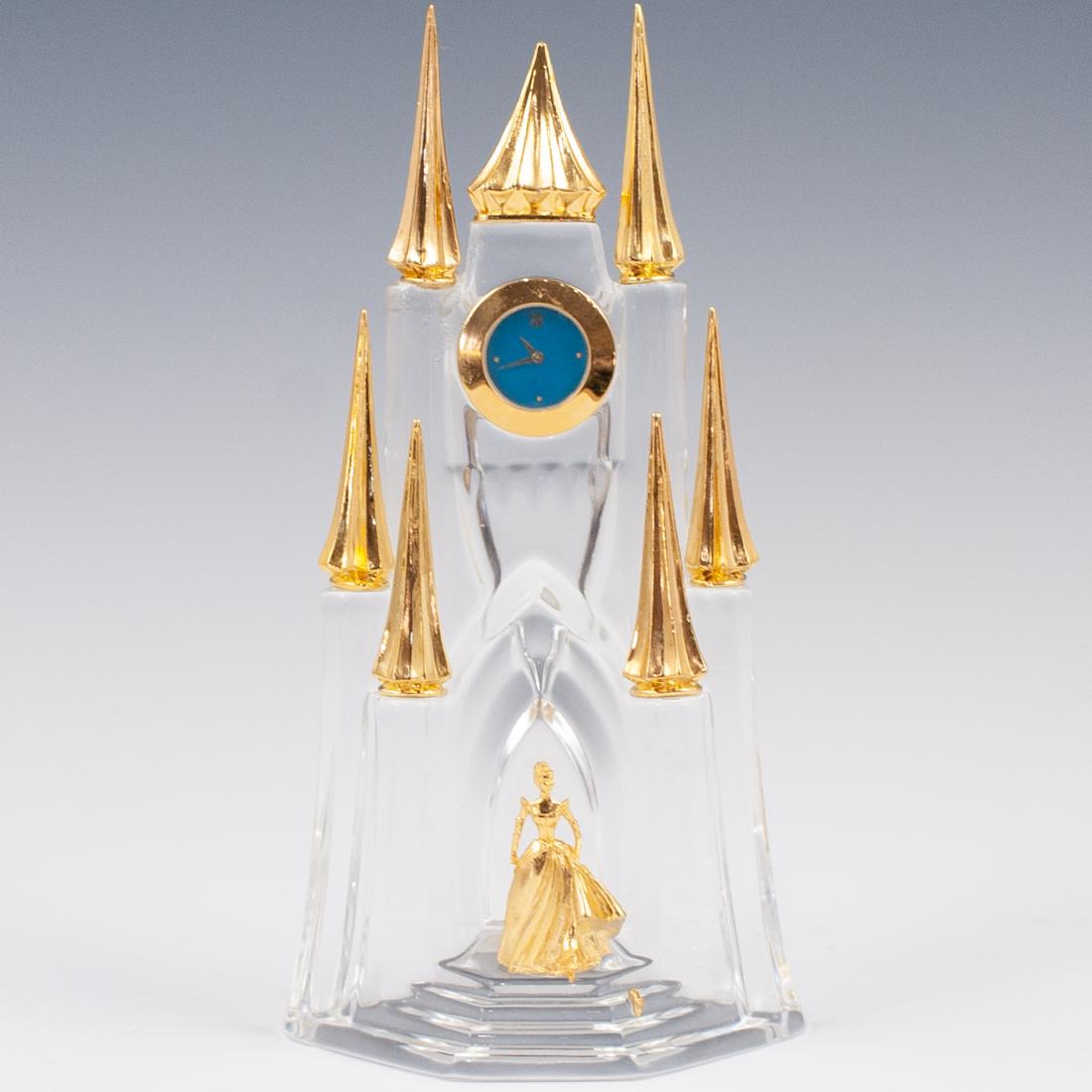 Franklin Mint Cinderella Crystal Clock (1 of 4)