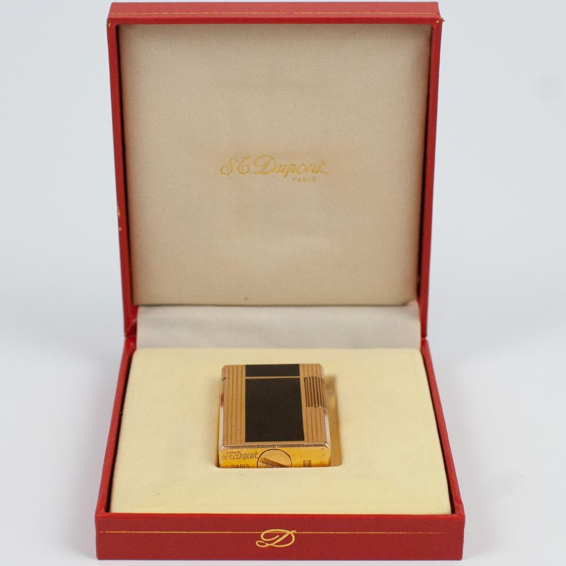S.T. Dupont Gold Plated Laque De Chine Lighter (1 of 6)