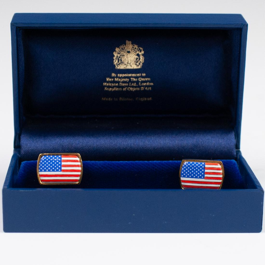 Halcyon Days Enamels Cufflinks (1 of 3)