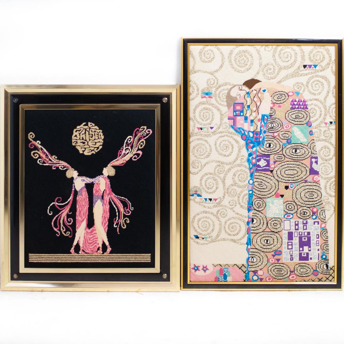 (2 Pc) Needle Point Art Work (1 of 3)