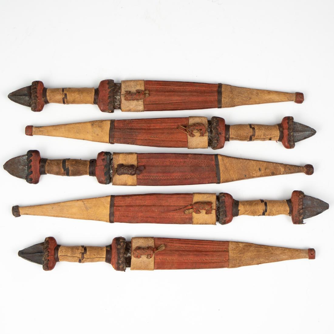 (5 Pc) African Tuareg Knives (1 of 4)
