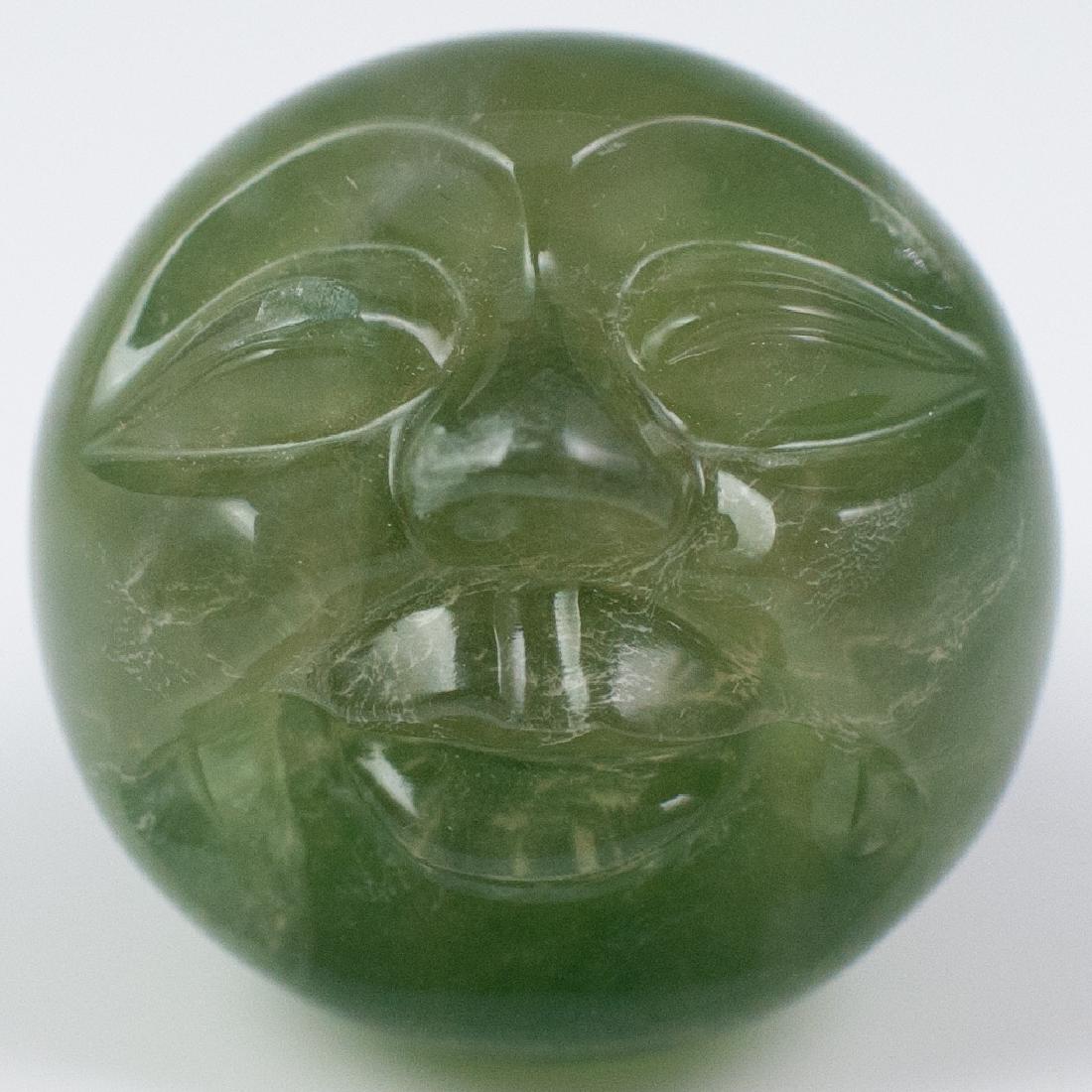 Carved Jade Paperweight (1 of 2)