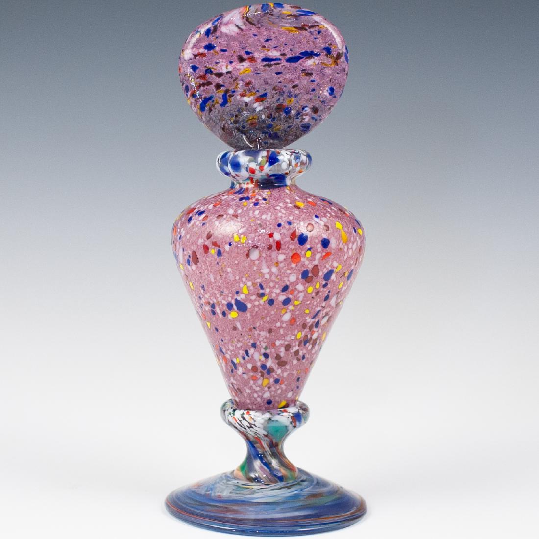 Murano Glass Decanter Signed. (1 of 3)