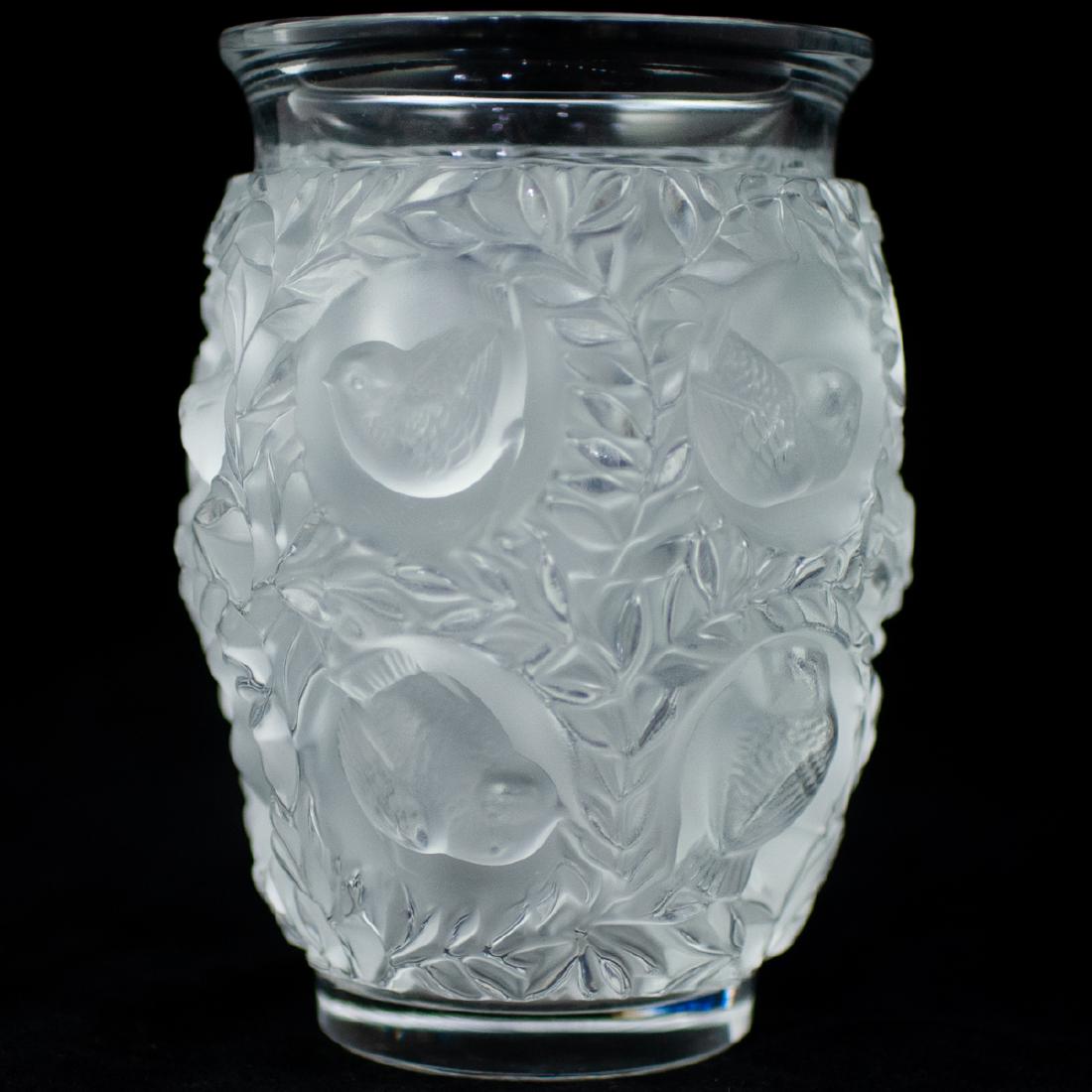 Lalique Crystal 'Bagatelle' Vase (1 of 4)