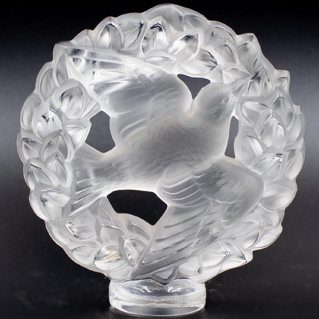 Lalique Crystal Dove Figurine (1 of 3)