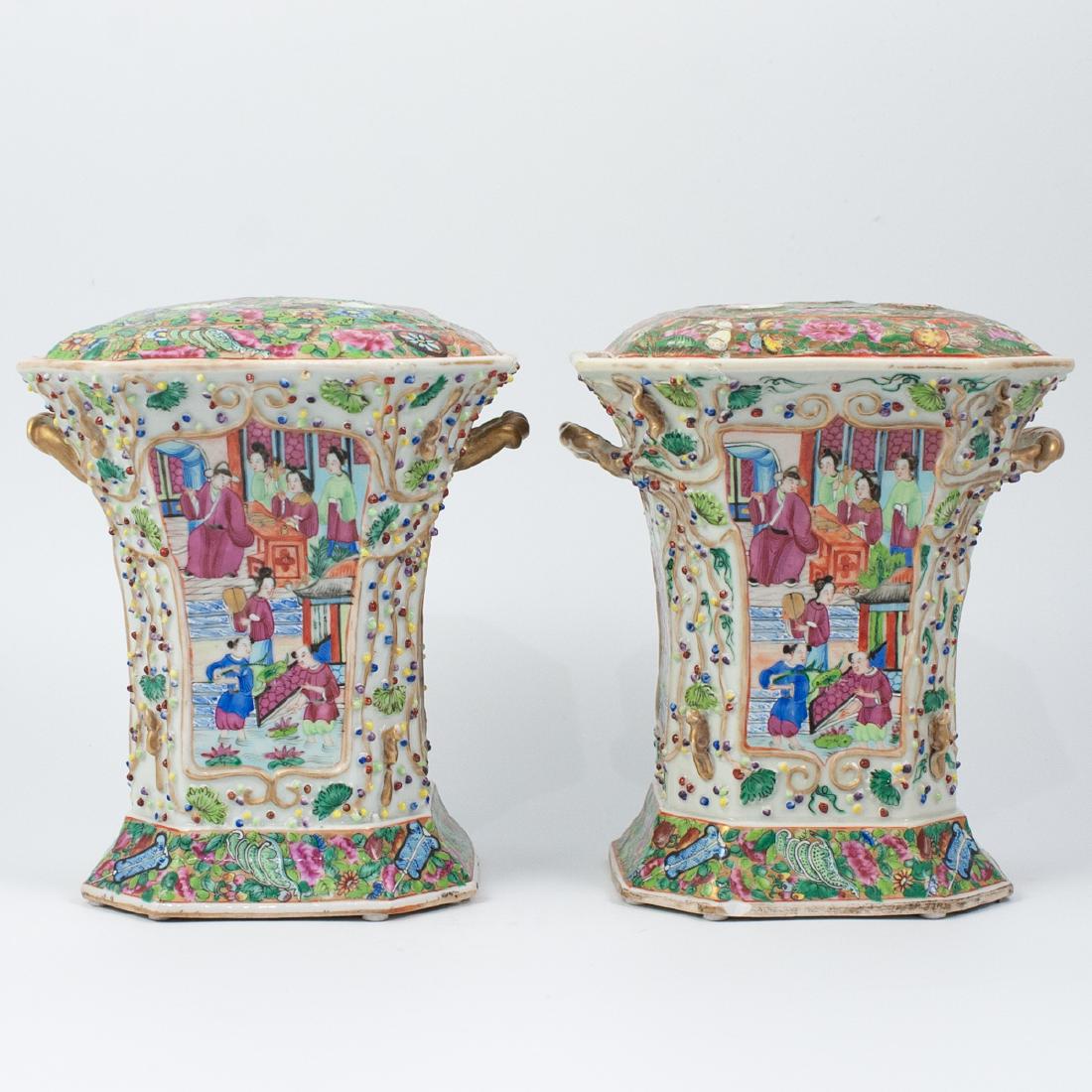 Chinese Rose Mandarin Bough Pots (1 of 9)