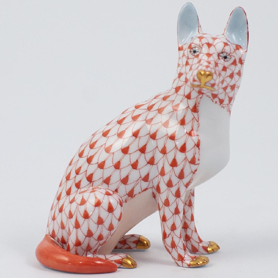 Herend Porcelain Fishnet Shepherd (1 of 3)