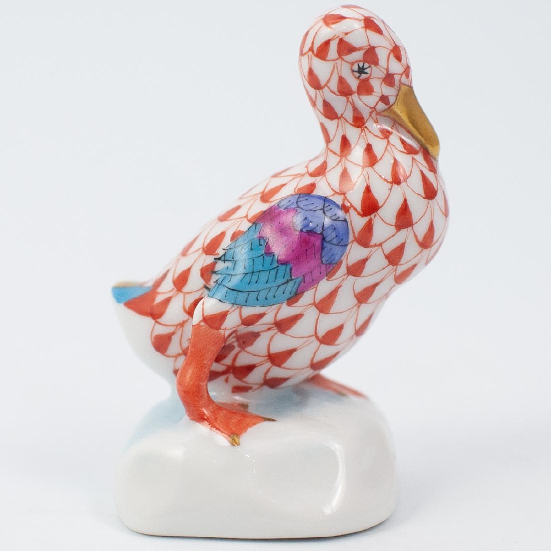 Herend Porcelain FIshnet Duck (1 of 3)