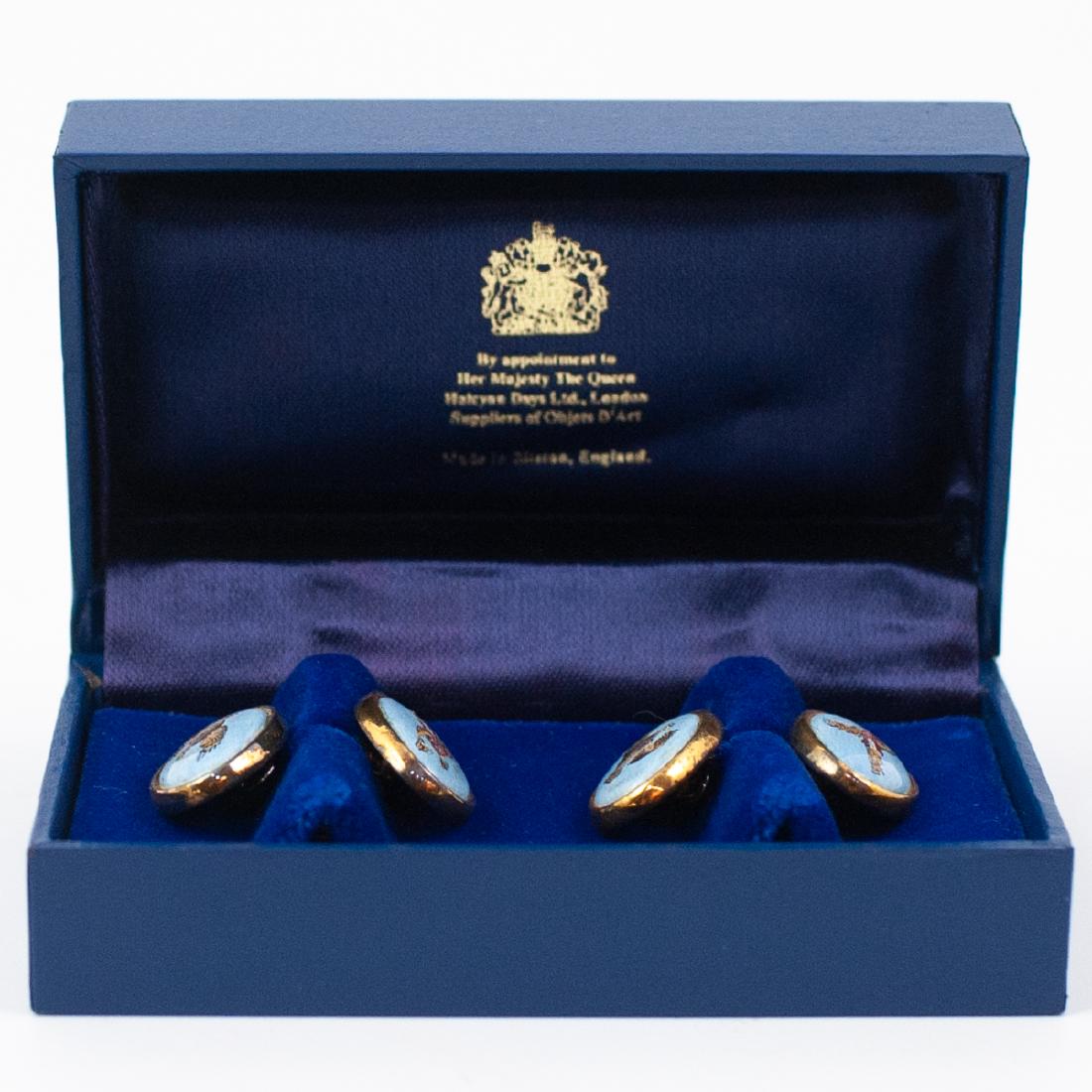 Halcyon Days Enamel Cufflinks (1 of 5)