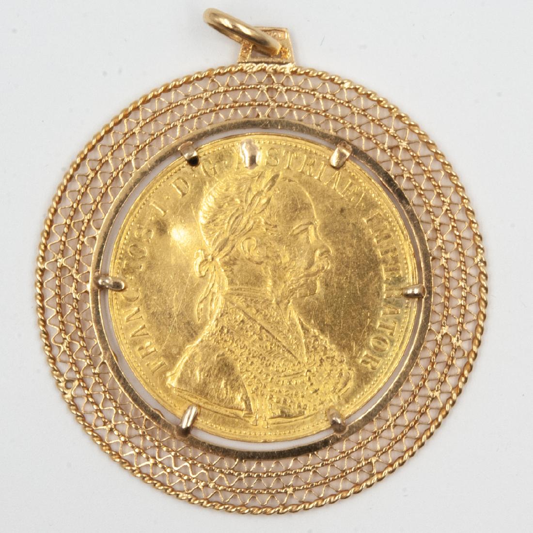 Austrian 1915 18K Gold Coin (1 of 2)