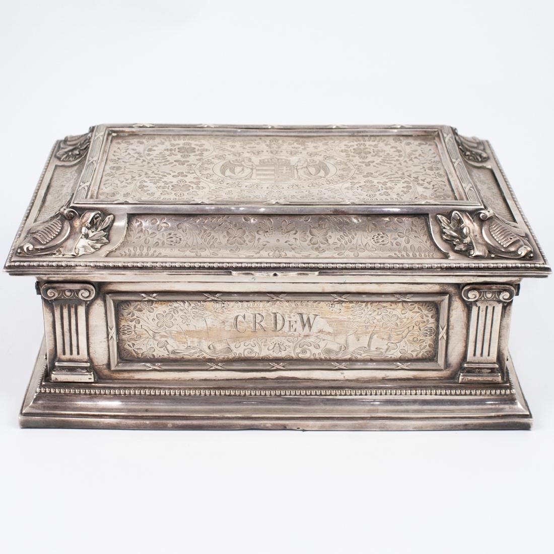 Antal Bachruch Antique Silver Jewelry Box (1 of 13)