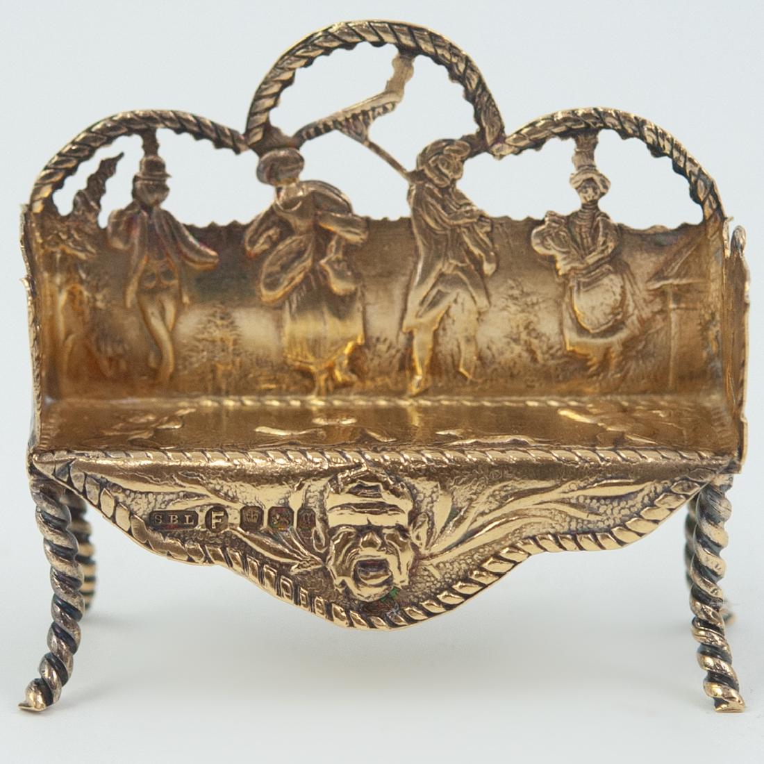 Continental Silver Miniature Bench (1 of 4)