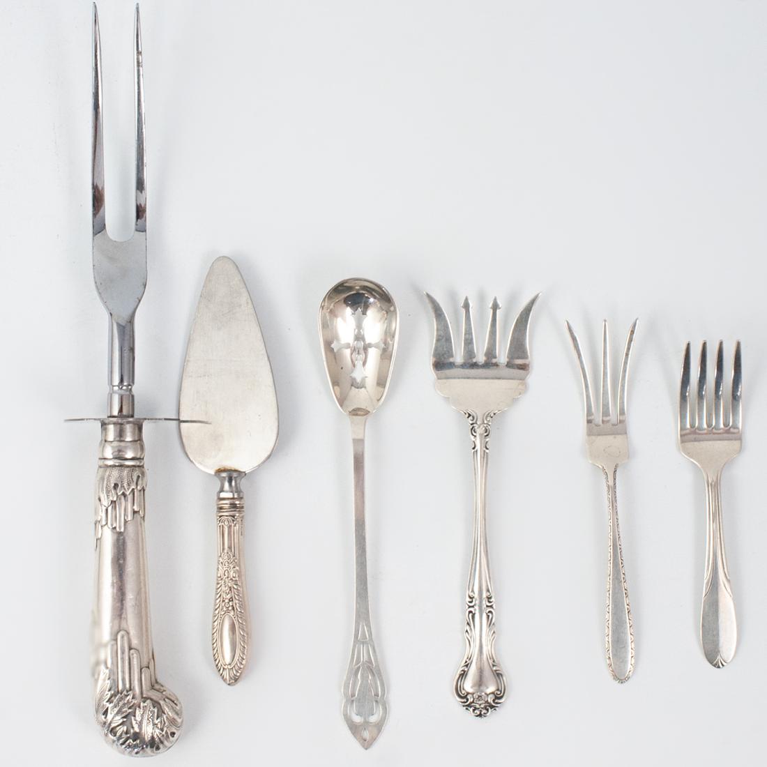 (6 Pc) Misc Sterling Silver Utensils (1 of 5)